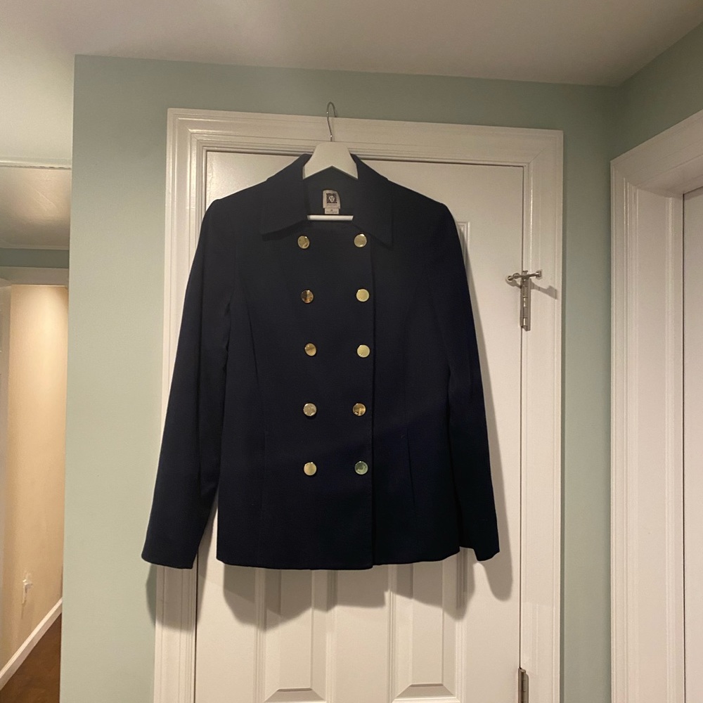 Anne Klein Military Style Jacket